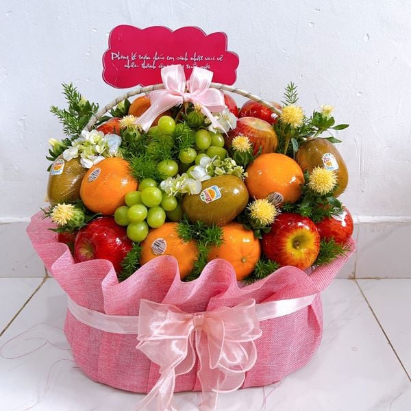 Giỏ trái cây biếu tặng sinh nhật
